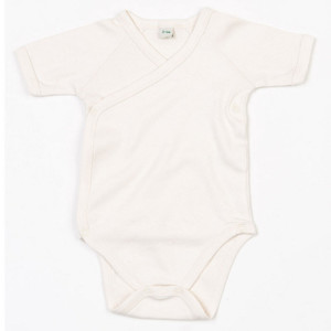 BZ05T Organic Baby Kimono Bodysuit - Reklamnepredmety