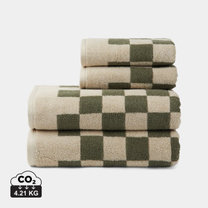 Set mit 4 VINGA Elba Handtüchern aus OCS-Bio-Baumwolle - Reklamnepredmety