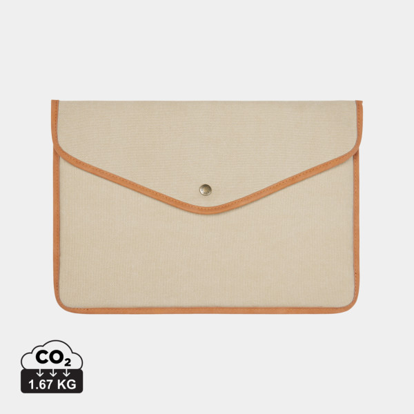 VINGA Bosler 14-Zoll-Notebookhülle aus recyceltem GRS-Canvas