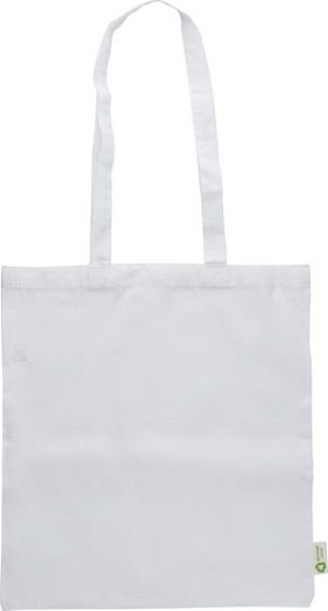 Recycled cotton shopping bag (120 gsm) Elara - Reklamnepredmety