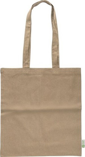 Recycled cotton shopping bag (120 gsm) Elara - Reklamnepredmety