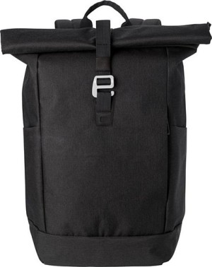 Polyester rolltop backpack Oberon - Reklamnepredmety
