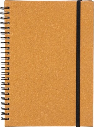 A5-Notizbuch aus recyceltem Leder - Reklamnepredmety