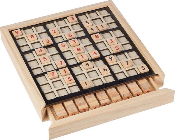 Sudoku aus Holz