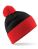 CB451 Snowstar Two-Tone Beanie - CB451_Black_Bright-Red - variant Ls 1000038374