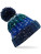 CB486 Corkscrew Pom Pom Beanie - CB486_Alpine-Blues - variant Ls 1000322834