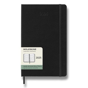Moleskine Kalender 2027 – Hardcover, Größe L, Wochenkalender, Querformat, schwarz - Reklamnepredmety