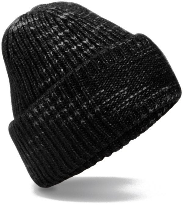 Patch Strickmütze "Chunky Knit"