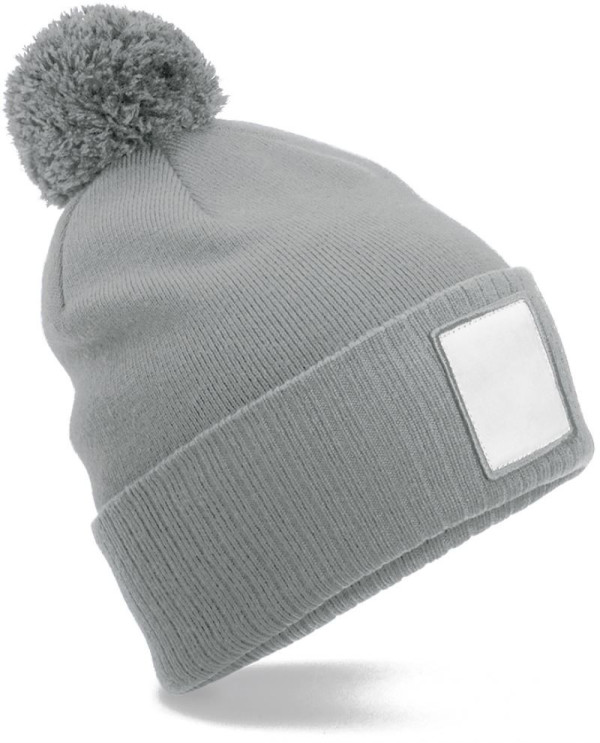Patch Strickmütze "Pompon"
