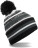 Strickmütze mit Streifen "Fan"