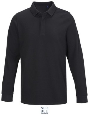 Schweres Herren Piqué Polo langarm Owen LSL - Reklamnepredmety