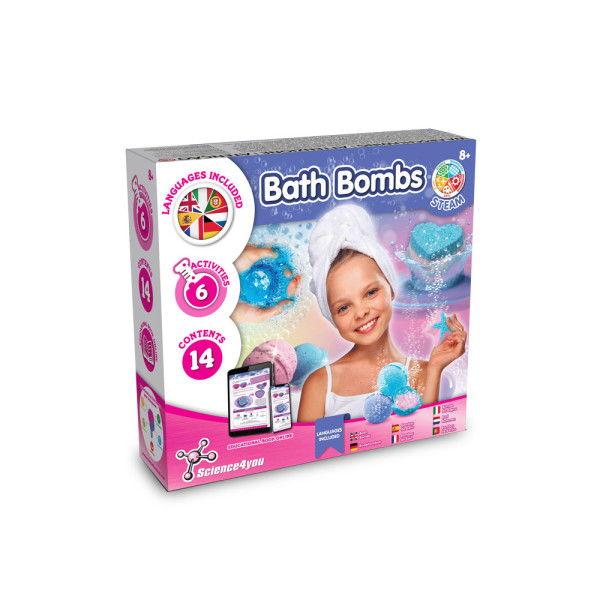 Badebomben-Set I. Lernspiel für Kinder