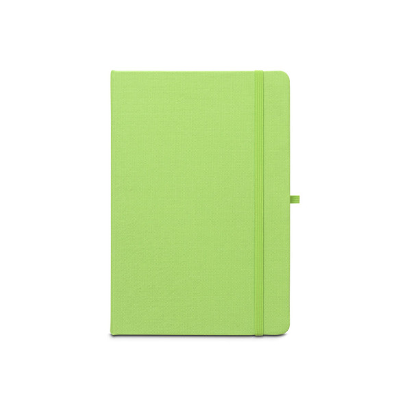 ANNE. A5-Notizbuch aus 100 % rPET mit linierten Seiten