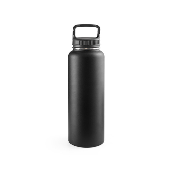 SINNER. Flasche aus 90 % recyceltem Edelstahl mit einem großen Fassungsvermögen von bis zu 1200 ml
