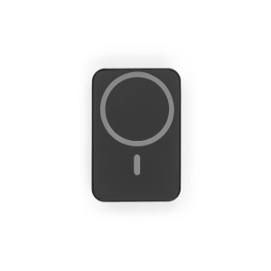 AMPERE. 5000 mAh magnetische Powerbank mit 15 W superschnellem kabellosem Ladegerät aus 100 % rABS - Reklamnepredmety