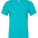 CV3650 Unisex Poly-Cotton Short Sleeve Tee - CV3650-Neon-Blue - variant Ls 1000044148