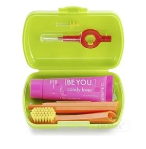 Curaprox Reiseset, grün - Reklamnepredmety