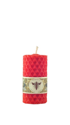 Rote zylindrische Kerze - Reklamnepredmety