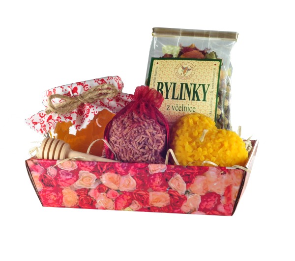 Honig-Geschenkset mit Kräutern