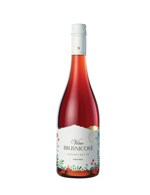Miluron Cranberry-Wein, rot, halbsüß