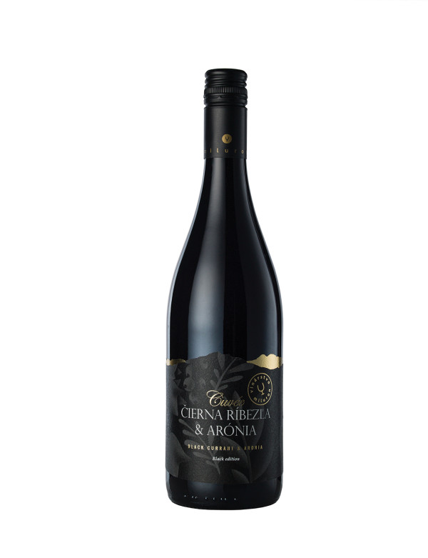 Miluron Cuvée – Schwarze Johannisbeere & Aronia, rot, halbsüß