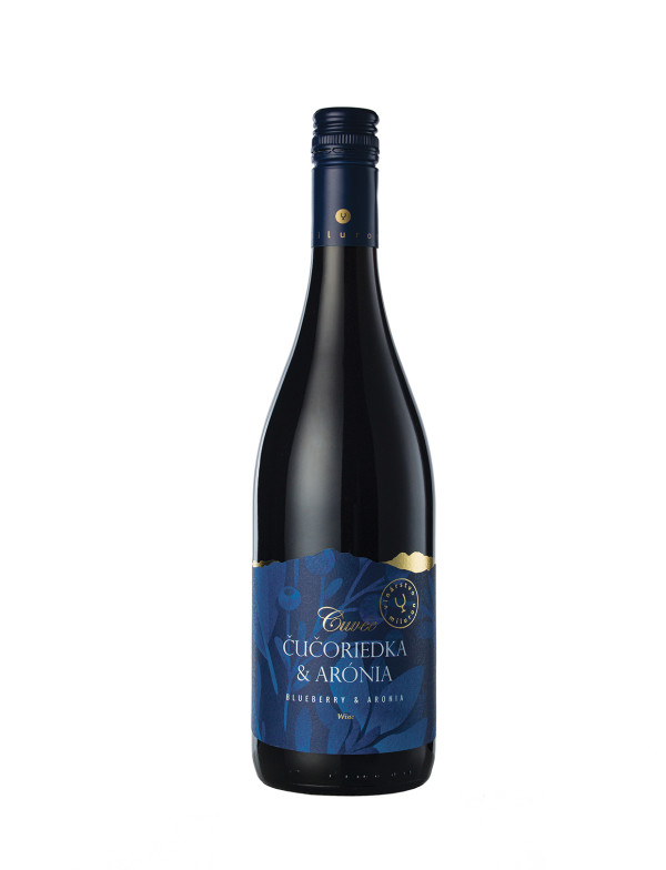 Miluron Cuvée – Blaubeere & Aronia, rot, halbsüß
