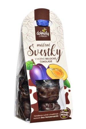 In dunkle Schokolade getauchte Pflaumen - Reklamnepredmety