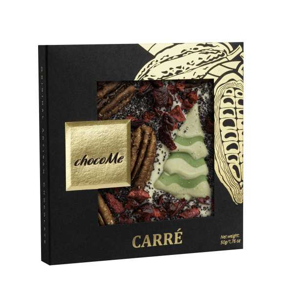 chocoMe CARRÉ – weiße Schokolade