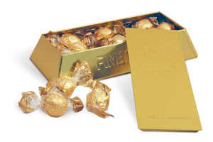 Italienische Pralinen mit Haselnussfüllung 200 g – Zlatá tehla - Reklamnepredmety