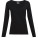 E4085 Women´s Slim Fit-T Longsleeve - E4085-Black - variant Ls 1000050928