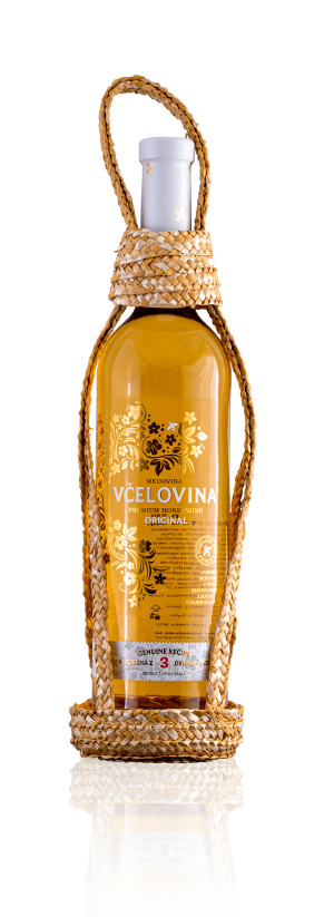 Imkerei-Original im Strohkorb - Reklamnepredmety