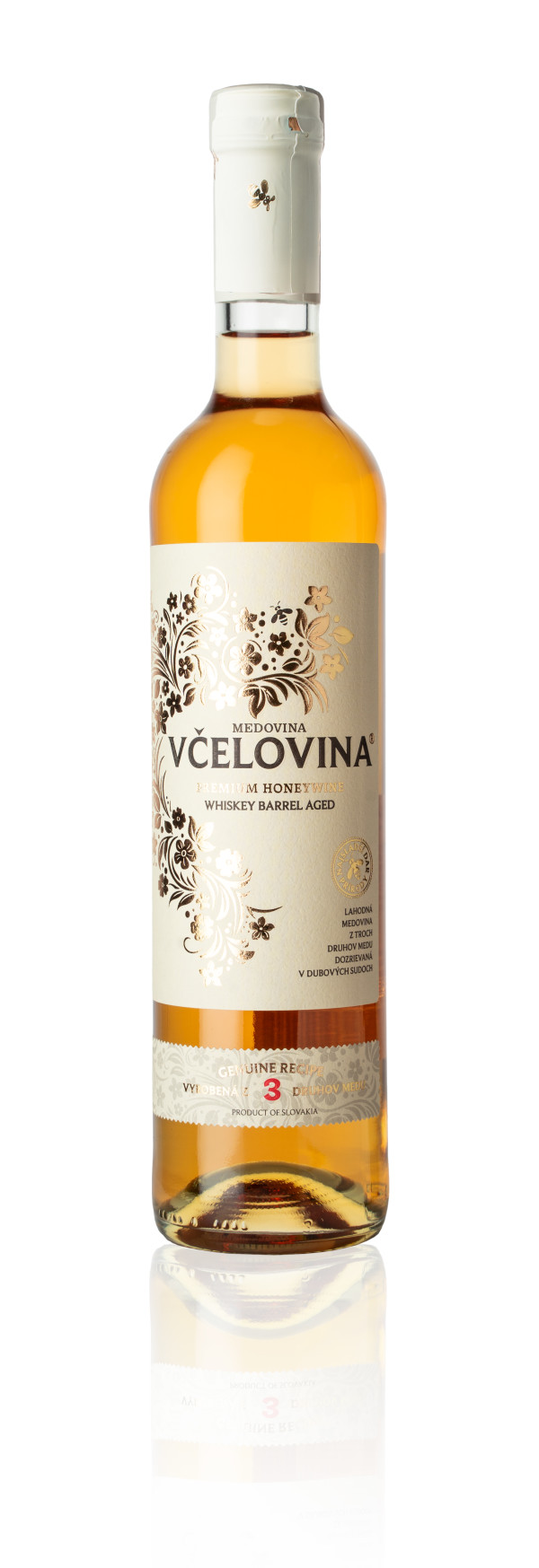 Včelovina Whisky Barrel Aged 500 ml