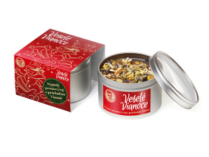 Weihnachtsdose – loser Tee - Reklamnepredmety