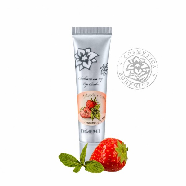 Lippenbalsam - Erdbeere und Minze