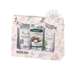 Geschenkbox mit 3 Handcremes 3 × 70 ml - Reklamnepredmety