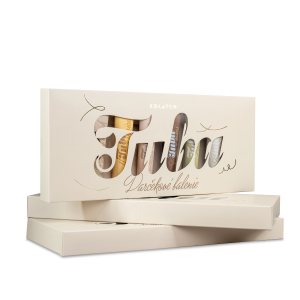 Geschenkverpackung von TUBA-Dessertcremes - Reklamnepredmety