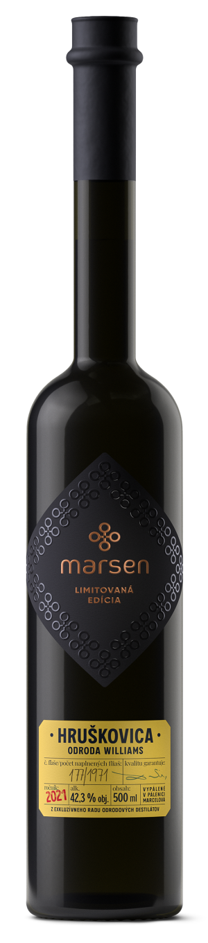 Williamsbirnensorte 42,3 %, Marsen 200 ml - Reklamnepredmety