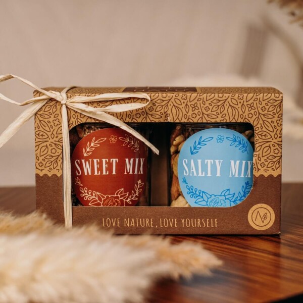 Süß-salziges Geschenkset (2 × 180 g)