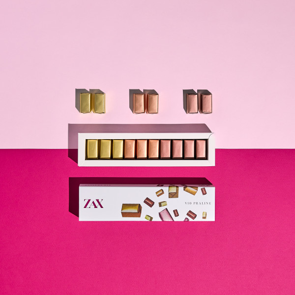 V10 PRALINES - 10er Pralinenschachtel mit verpackten Pralinen