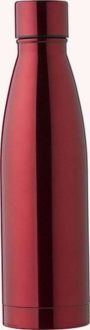 Stainless steel double walled drinking bottle Marcelino - Reklamnepredmety