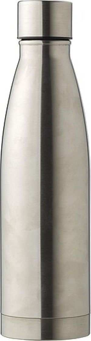 Stainless steel double walled drinking bottle Marcelino - Reklamnepredmety
