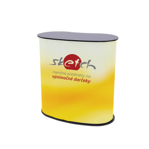 Rounded presentation counter - Reklamnepredmety