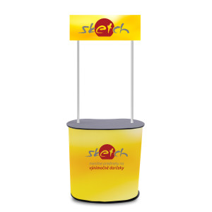 Promo-Tisch Standard mit Druck. - Reklamnepredmety