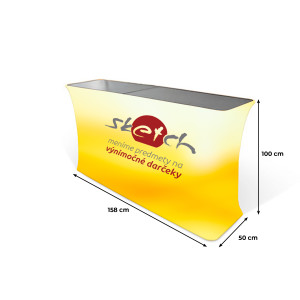 Textil-Präsentationstisch mit Druck - Reklamnepredmety