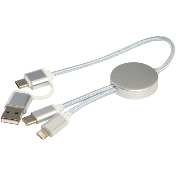 Alasia  5-in-1 Kabel für Datenübertragung und 27W Schnellladung, 30 cm