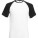 F295 Shortsleeve Baseball T - F295-White-Black - variant Ls 1000057283