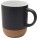 Billie 300 ml Sublimation Keramiktasse mit Korkdetails