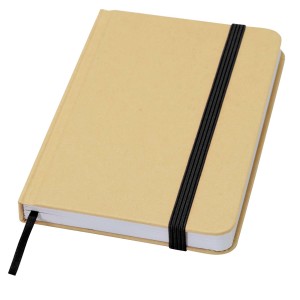 Reed A6 Hardcover Notizbuch, blanko, aus recyceltem Material - Reklamnepredmety