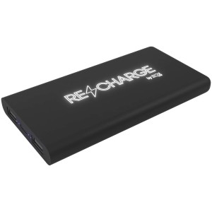 SCX.design P40 10.000 mAh kabellose Powerbank mit Leuchtlogo - Reklamnepredmety