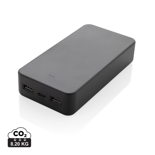 Powerbank Boostcore 20000mAh mit USB C von RCS recycled. Kunststoff